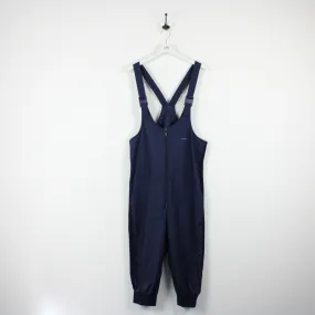 Vintage 80s ADIDAS Ski Dungarees Navy | Medium