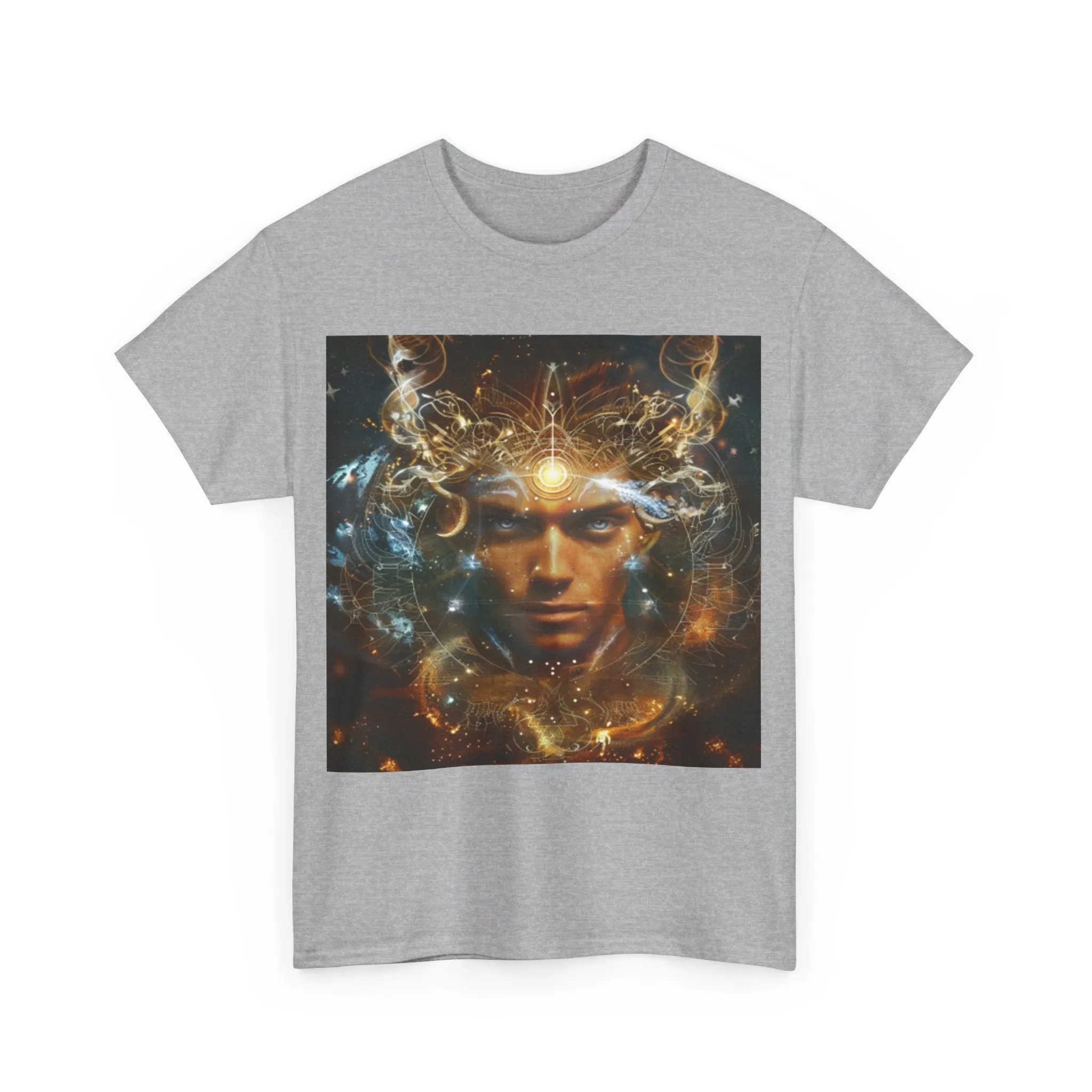 Virgo zodiac Unisex Heavy Cotton Tee