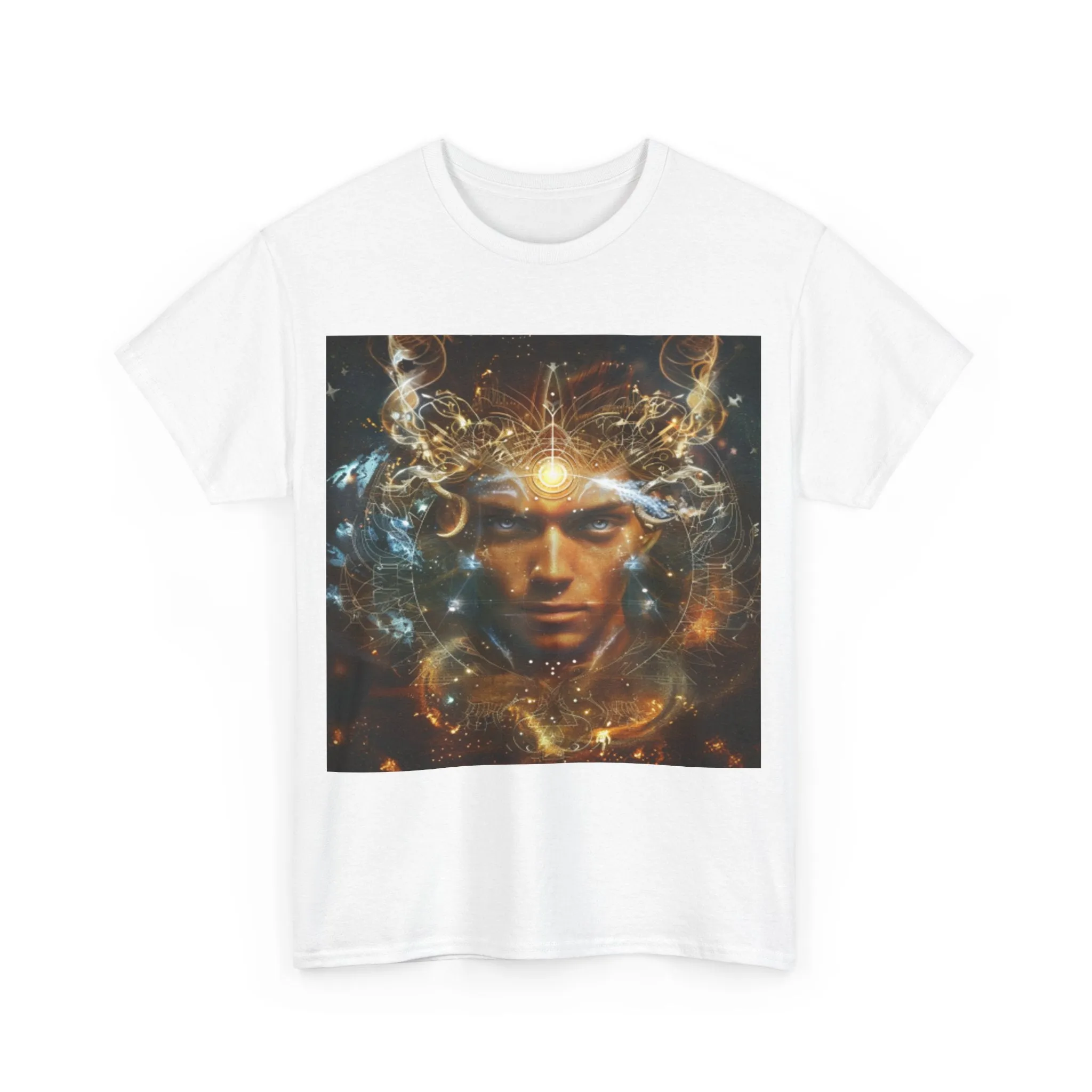 Virgo zodiac Unisex Heavy Cotton Tee