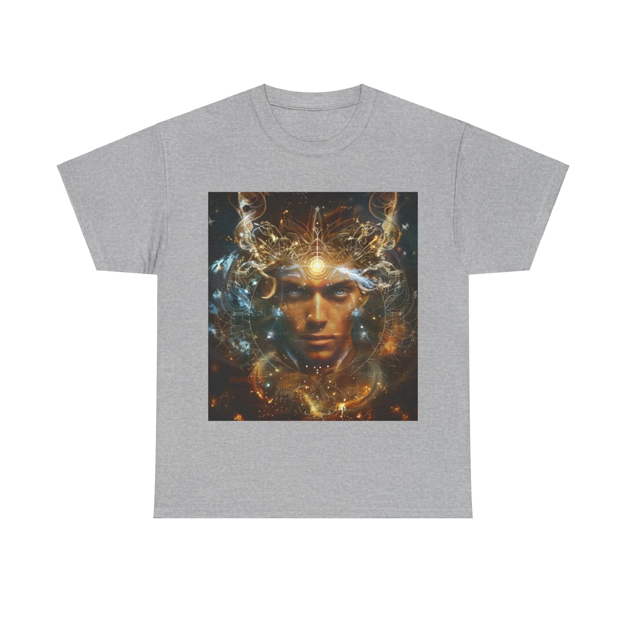 Virgo zodiac Unisex Heavy Cotton Tee