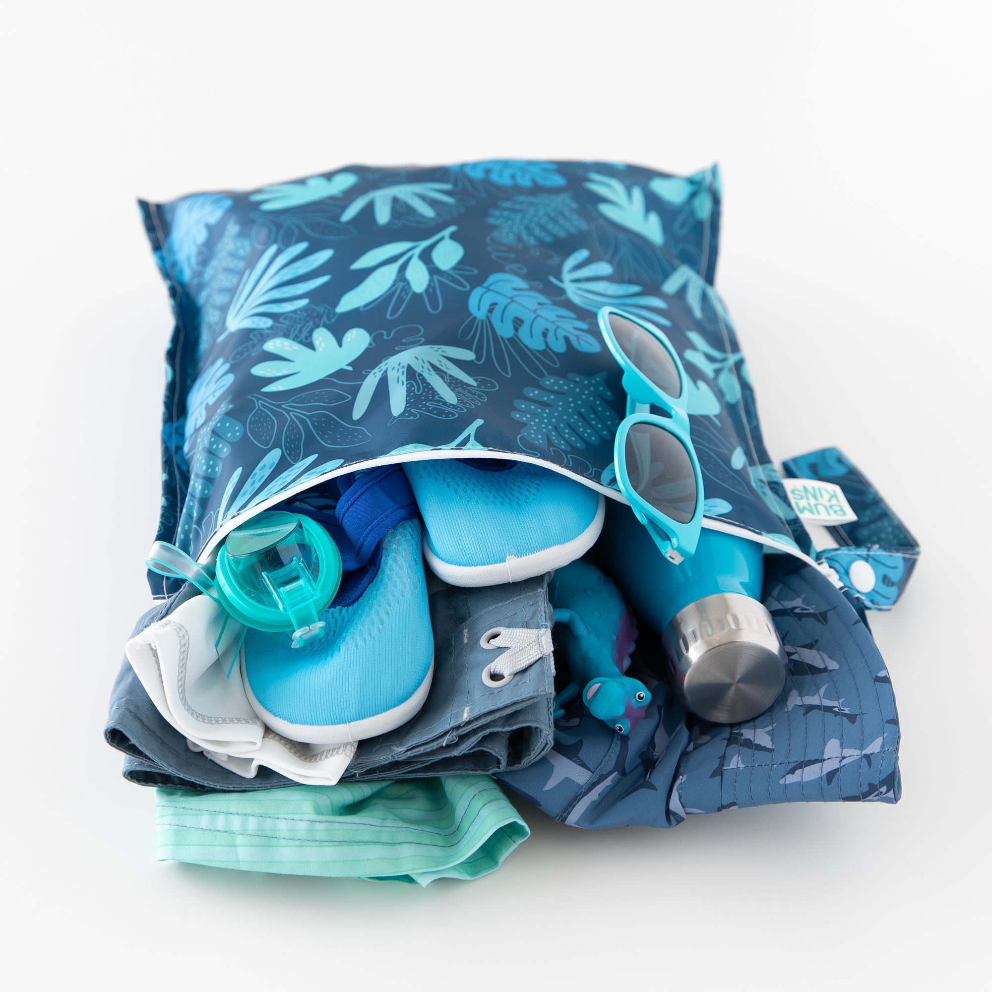 Wet Bag: Blue Tropic