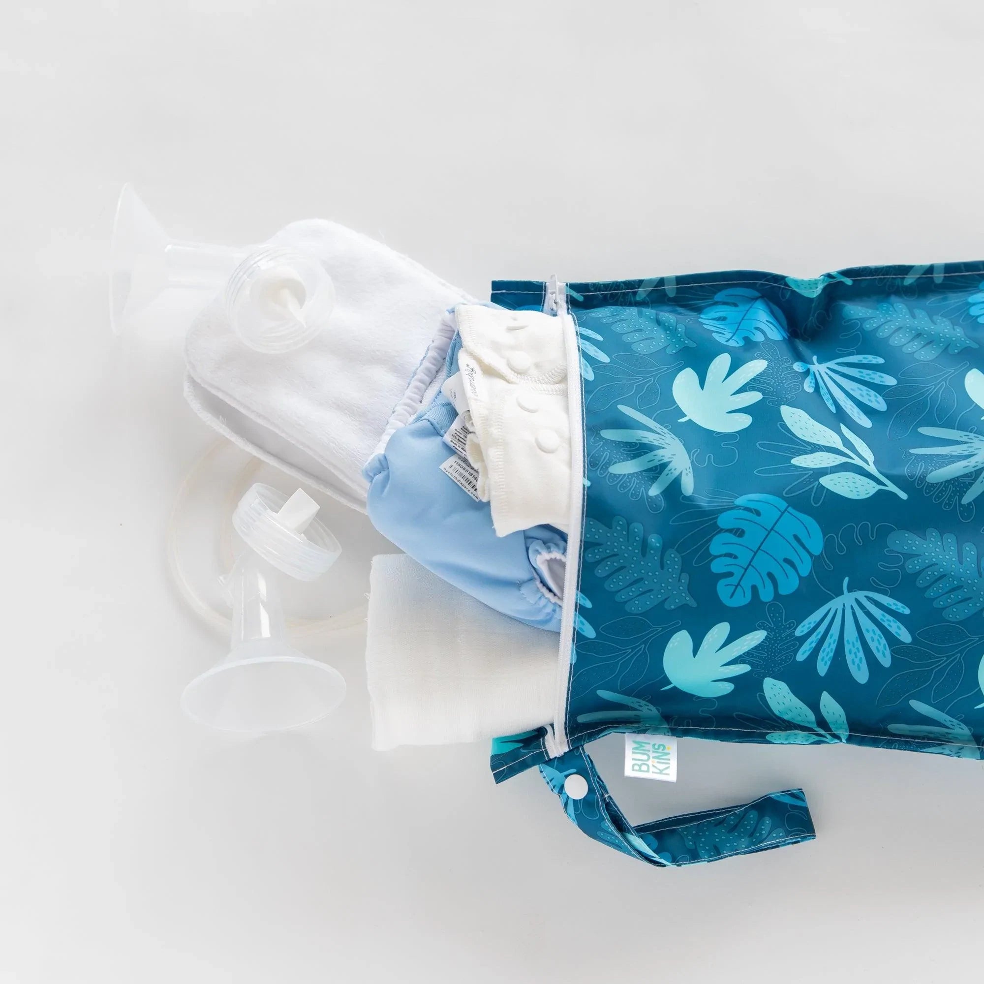 Wet Bag: Blue Tropic