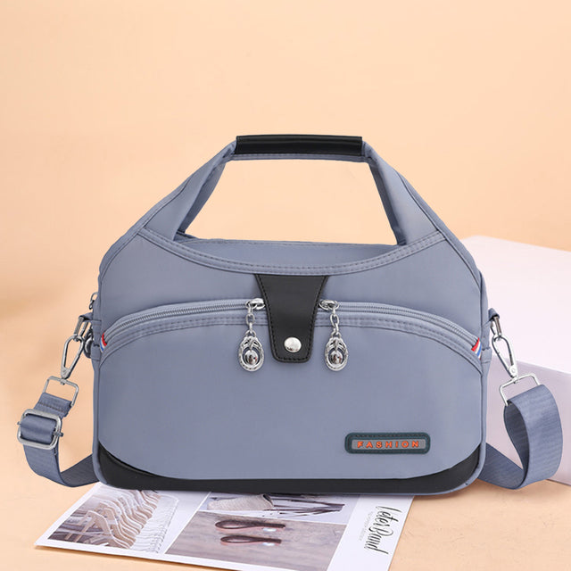 Women Crossbody Bags Large-Capacity Oxford Cloth Sling Crossbody Bag Waterproof Anti-Theft Female Travel Shopper Mommy Hand Bag 