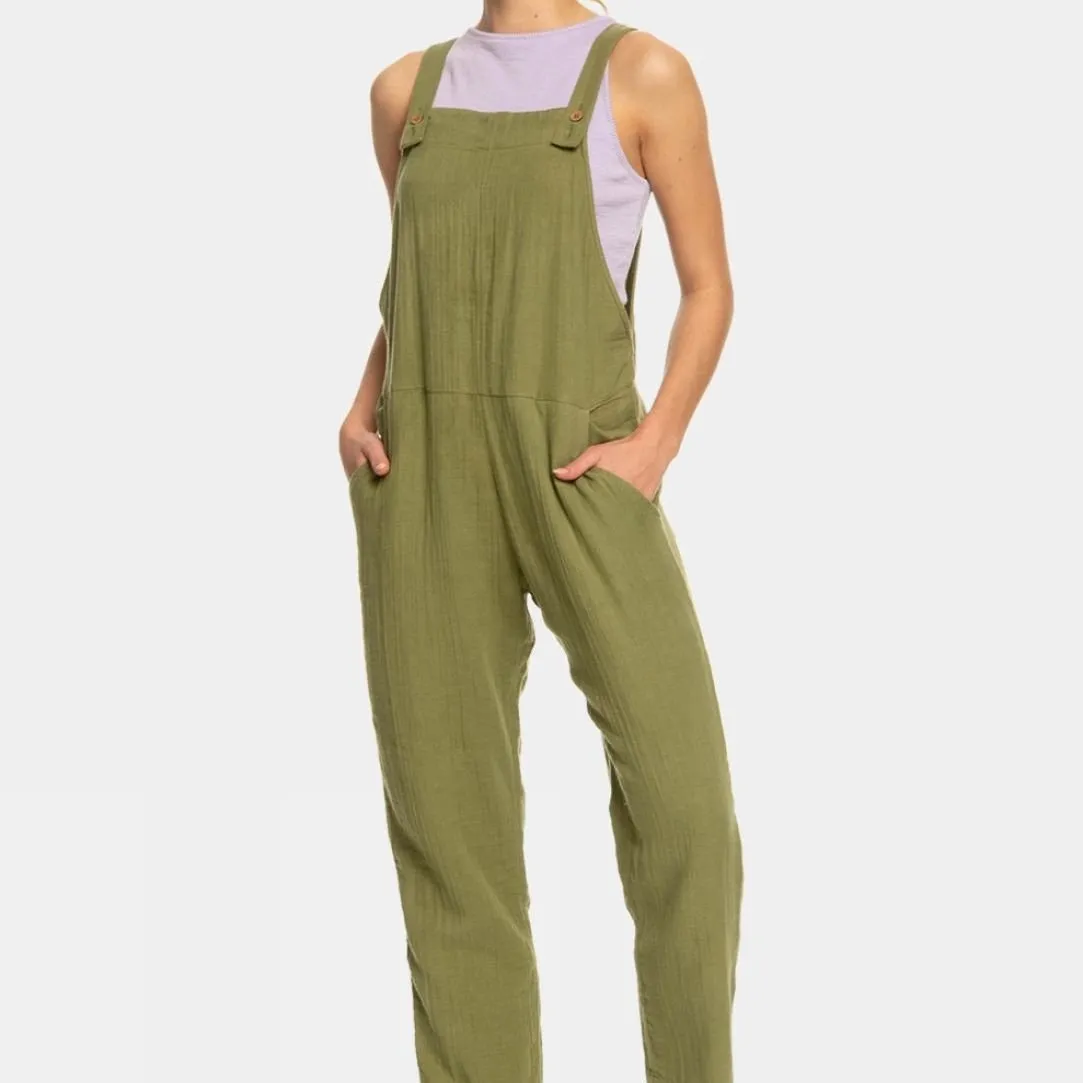 Womens Beachside Love Dungarees