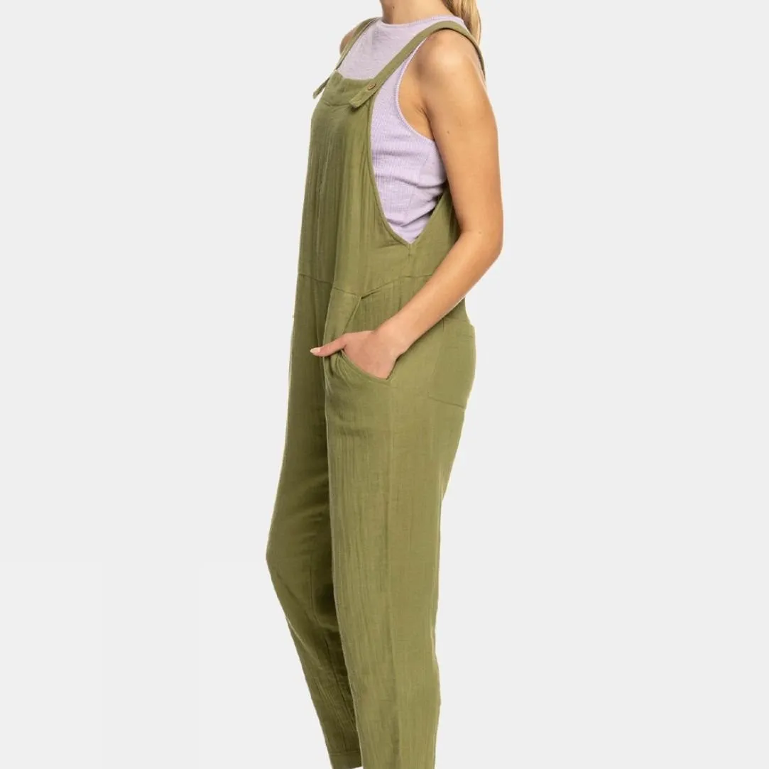 Womens Beachside Love Dungarees