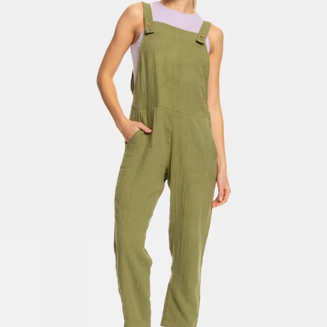 Womens Beachside Love Dungarees