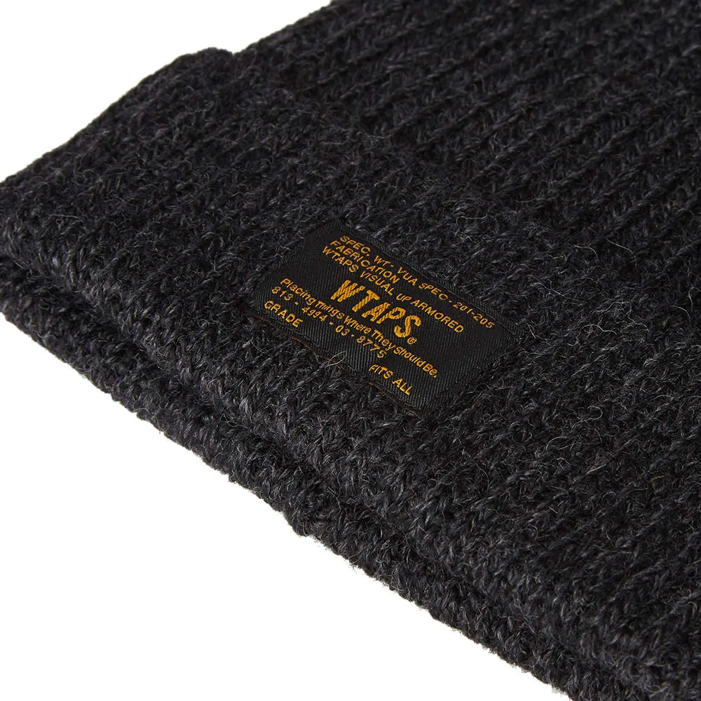 WTAPS Beanie 04Charcoal