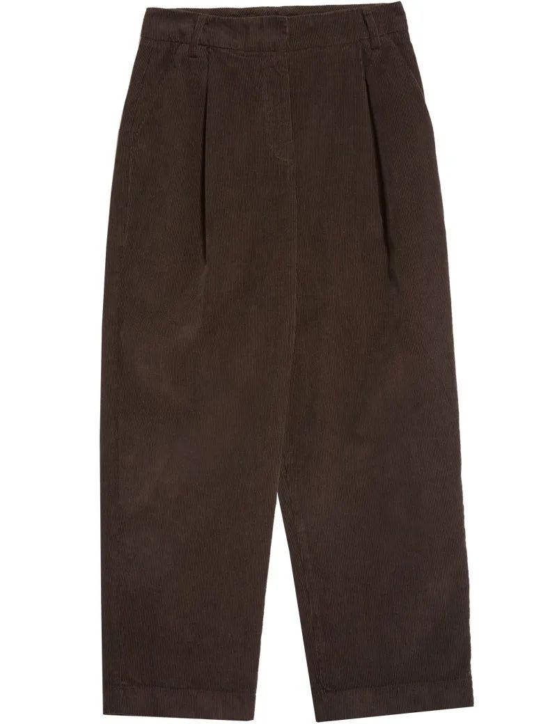 Ymc Market Corduroy Trousers Brown