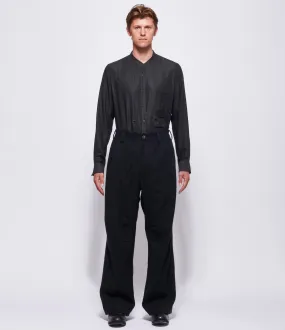 Ziggy Chen Mens Articulated Knee Flare Trousers